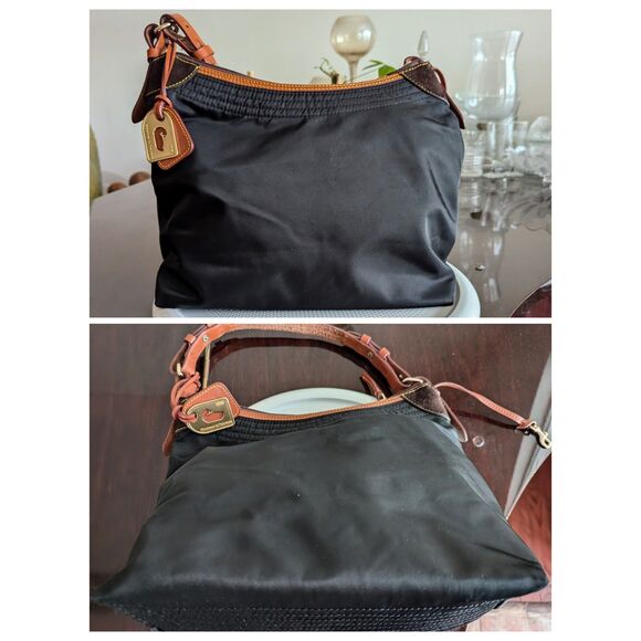 Dooney & Bourke Bag Hobo Shoulder Tote Erica with updated Duck logo - Picture 8 of 13